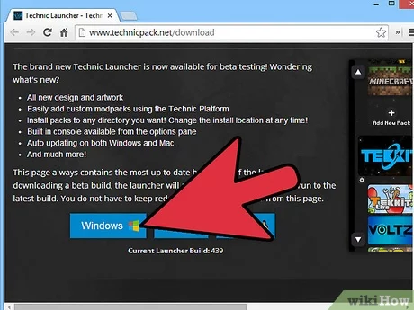 how to download technic launcher on mac